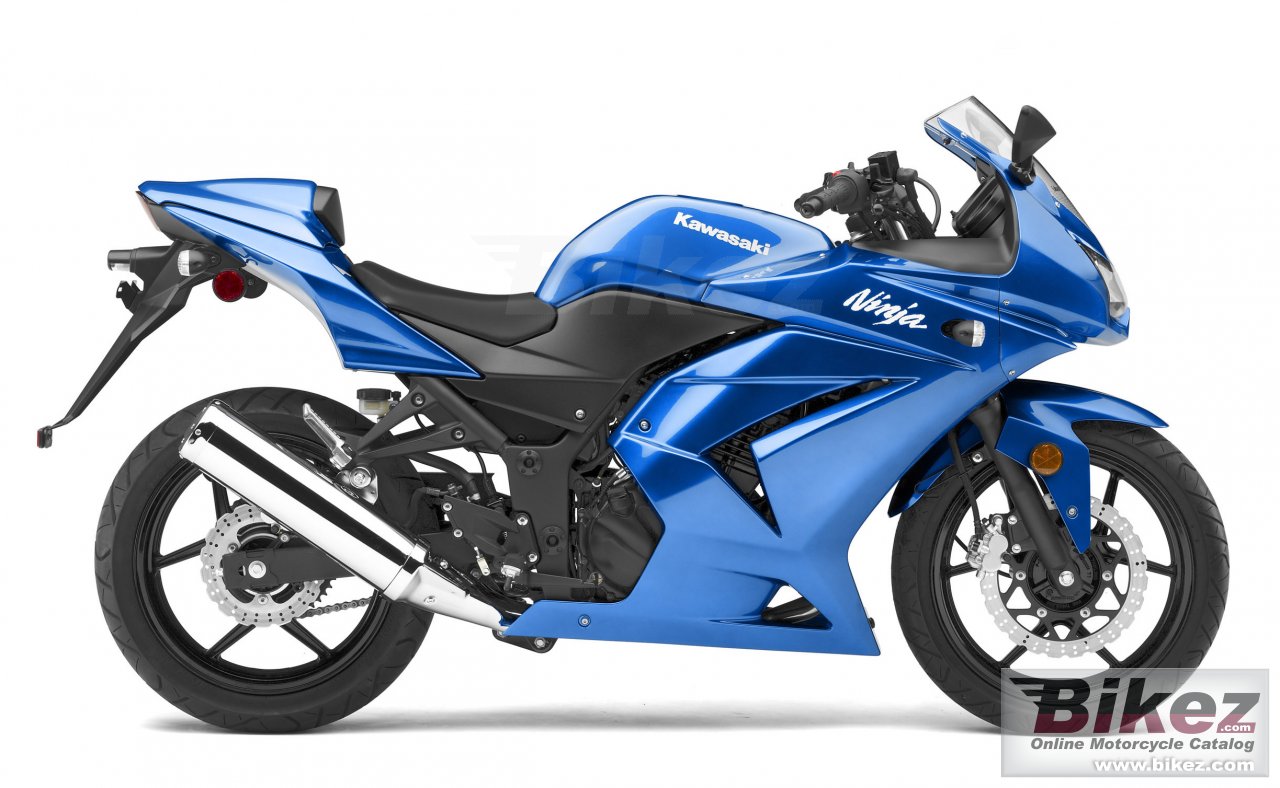 Big Kawasaki ninja 250r picture and wallpaper from Bikez.com